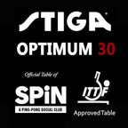 STIGA Optimum 30 Table Tennis Table with 30mm Thick Top and Unmatched Stability
