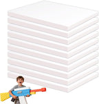 Gvereld High Density XPS Foam Board,10 Pack 11.7x7.8x0.4in Polystyrene Craft Foam Sheets, Rigid and Easy to Shape,DIY Modeling Art Projects, Party Decoration, Cosplay Prop Production, Heat Insulation