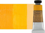 Charvin Extra Fine Oil Paint, French Yellow Deep 20 mL - Triple-Milled, Rich Texture, Poppy Oil-Based, Light-Fast, Handmade, Archival Quality