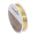 Gold Copper Wire 0.5mm Bead Cord for Bracelet Necklace Charm Beading Jewelry Making 22yard