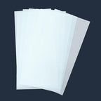 15 Sheets 7.5 mil Acetate Mylar Sheet 12 x 24 inch Transparent PET Blank Stencil Sheet for Cricut, Silhouette, Craft Template Material (Flat Packaging)
