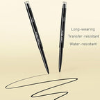 Smudge Proof Eyeliner, Waterproof Retractable Eye liner with Brush, Matte and Shimmer Eyeliner Pencil, Creamy Texture, Long lasting & Smooth(15 Wheatgrass Matte)