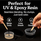 BALTIC DAY Black Abyss Epoxy Resin Pigment Paste XL (191g/6.7oz) – Opaque Epoxy Dye & High Concentration Coloring Paste, Mica Powder Alternative for Resin Art, Jewelry, Tumblers, River Tables & Crafts