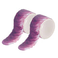 uxcell 2 Rolls Petal Washi Tape, 80 Pieces Floral Decorative Tape Colored Masking Tapes Crafting Supplies for DIY Crafts, Gift Wrapping, Scrapbook, Party Decorations, Small Violet