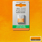Winsor & Newton Professional Water Colour Paint, Half Pan, Cadmium-Free Orange