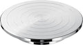 Kartols 12 Inch Sculpting Wheel, Double-Sided Pottery Turnable Wheel Aluminium Alloy Heavy Duty Metal Banding Wheel with Ball Bearings for Ceramics Model Making Clay Modeling Cake Decor Paint Spraying