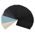 25-Piece Fine Sandpaper Set 1000/2000/3000/5000/7000 Grit Wet Dry Sandpaper Combo 9x3.6 Inches, Suitable for Automotive, Resin Furniture Finishing, Stone Turning Finishing