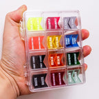 72 Pieces MTG Keyword Counters with Box for Magic The Gathering Colored MTG Creature Stats Buff Tokens MTG Gift Accessories (Keyword Counters)