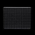 Clear Acrylic Stamp Blocks, 5.12" * 6.3" Acrylic Stamping Block Tool Clear Stamp with Grid Lines for Photography Props Scrapbooking Crafts Card Making