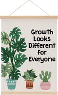 Inspirational Poster Hanger, Therapy Office Decor Growth Mindset Wall Decor Motivational Gifts Educational Posters Wall Art Wall Hanging Banner Classroom Toddler Room Bedroom Home Baby Room Decor