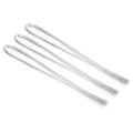 PATIKIL 32 Inch 22 Gauge Floral Stem Wire, 3 Pack/120 Pieces Bouquet Stem Paper Wrapped for DIY Crafts Flower Arrangements, Silver Tone