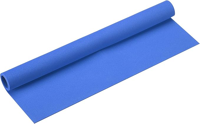 MECCANIXITY Foam Sheets Crafts 19x19 Inch 1mm EVA Craft Foam Paper Foam Sheets for Crafts Projects DIY Cosplay Modeling, Dark Blue