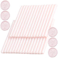 Light Pink Wax Seal Sticks, 30pcs Sealing Wax Sticks, HOSEALING Glue Gun Wax Seal Sticks for Wax Seal Stamp, Premium Sealing Wax for Wedding Invitations, Letter, Envelope (Mini Size)
