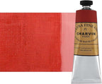 Charvin Extra Fine Oil Paint, Cadmium Red Deep 60 mL - Triple-Milled, Rich Texture, Poppy Oil-Based, Light-Fast, Handmade, Archival Quality