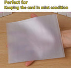 aoG Mahjong Card Holder for Mah Jongg Hands and Rules, Non Glare, PVC Plastic, Soft, Durable, 2025 (Standard 2 pcs)