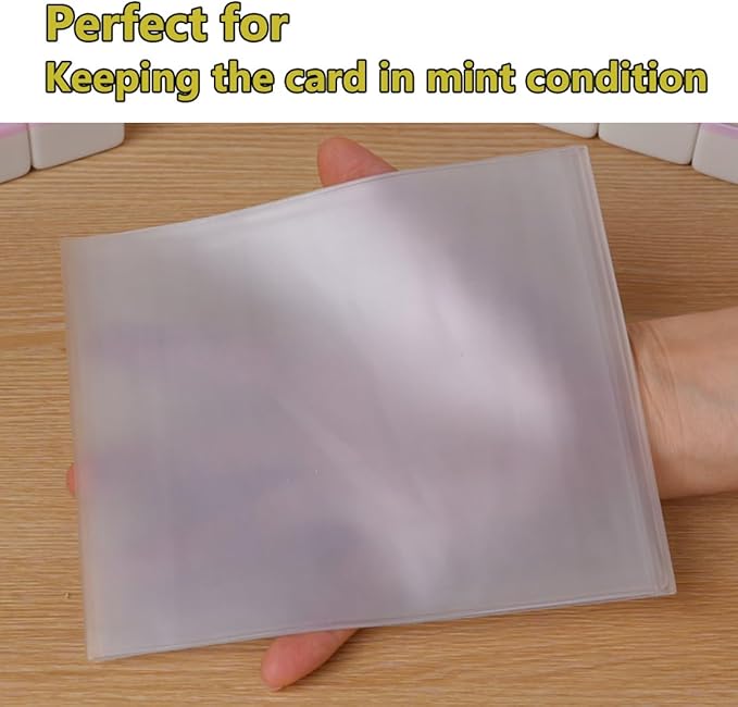 aoG Mahjong Card Holder for Mah Jongg Hands and Rules, Non Glare, PVC Plastic, Soft, Durable, 2025 (Standard 4 pcs)