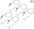 uxcell 2Pcs Picture Hanging Wire Kit, 1 m x 1.5 mm Heavy Duty Picture Hangers Adjustable Wire Rope with S-Hooks and Loop, Load 35kg/77.1 lbs for Hanging Mirrors Light Lamp Artwork