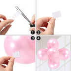 UPINS 6000 Pcs Balloon Glue Removable Adhesive Tape Double Sided Point Dots, 60 Rolls