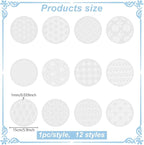 FREEBLOSS 12Pcs Sashiko Stencils Sashiko PET Template Drawing Line Template for Hand Quilting Sashiko Patterns Templates Flexible Embroidery Stencils for Hand Sewing Lovers 5.9 * 5.9''