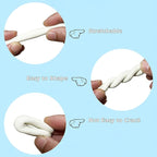 ReArt Non-Drying Oil-Based Plasticine Modeling Clay 2.6 Pounds, Non Hardening Reusable Clay, Non Toxic No Bake Professional Oil Base Sculpting Clay (White & Tools)