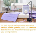 New brothreads 40 Colors 100% Polyester Machine Embroidery Thread 550yd with Thread Nets - Compatible for Home-Based Embroidery Sewing Machine