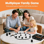 2025 New Magnetic Chess Game Set with 20 Stones & Rope – Portable Multiplayer Magnet Board Game, Fun Strategy Puzzle for Kids & Adults, Family Party Travel Cluster Game, Ideal Gift for All Ages
