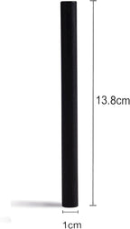 Black Glue Gun Sealing Wax Stick - Large - for Documents Sealing Gift Wrapping Party Invitation Halloween Decoration - Pack of 12