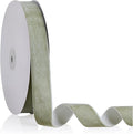 1" X 20 Yards Dusty Green Velvet Ribbon for Christmas Tree Wreath Decoration Handmade Crafts Ornaments Gift Wrapping & Bow Making
