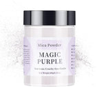 Magic Purple Mica Powder - 60g Mica Powder for Epoxy Resin - Pearl Pigment Powder Dye for Resin/Eye Shadow/Soap Making/Nails/Bath Bombs etc.