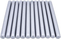 Large Silver Sealing Wax Seal Sticks for Standard Size Glue Gun, Homemade Wedding Invitation Wax Seals - Pack of 12