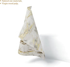 80-Pack Napkins Disposable Paper Towel Cocktail Dinner Party Decoration, Gold Splash