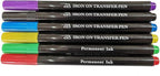 Iron On Transfer Pens, Embroidery Transfer Pen, 6 Pack