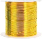 Mandala Crafts 14 Gauge Anodized Aluminum Craft Wire for Jewelry Making - 240 FT Colored Flexible Pastel Wire - Bendable for Bonsai Armature Crafting Sculpting