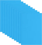uxcell 10 Pcs Blue EVA A4 Foam Sheets Crafts, 12 x 8 Inch Foam Paper for DIY Crafts Project Classroom Scrapbook Art Cards Home Office Decoration (2mm Thick)