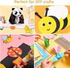 A4 Origami Paper Green 100 Sheets, 8.27×11.7 inch Double Sided Color Easy Fold Big Origami Paper A4 Colored Copy Papers Thin 70gsm for Beginners, DIY handwork Art and Craft Projects (210 x 297 mm)