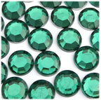The Crafts Outlet 72pc Rhinestones Round 20mm - Flatback Devil Red Wine