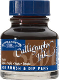 Winsor & Newton Calligraphy Ink, 30ml (1-oz) Bottle, Sepia