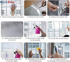 UV 99% Security and Safety 4 Mil Clear Window Film Shatterproof Anti Shatter Tempered Glass Film for Home and Office Windows (Clear, 36 in x 100 FT)