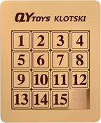 Cuberspeed magnetized Klotski Puzzle Slide Number Puzzle Puzzle Brain Teasers Toy Tangram Jigsaw Intelligence 15 Klotski Puzzle