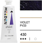 MEEDEN Artist Grade Oil Paint: Violet - 60ml/2oz Tube - Professional Art Paints for Canvas Painting