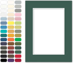 Poster Master Forest Shadow Matboard – 4-Ply Acid-Free Picture Mat Board with 45° Beveled Cut, Made in USA, Custom Cut to Any Size, 1/16" Thickness for Framing & Displays