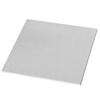 6061 T651 Aluminum Sheet Metal 10" x 10" x 1/4" Inch Flat Plain Thick Aluminum Plate Covered with Protective Film, 6MM Heat Treatable Rectangle Aluminum Metal Plate for Crafting, Industrial