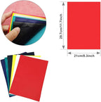 120pcs A4 Transfer Paper with 5pcs Embossing Stylus,Tracing Paper Copy Paper Carbon Water-Soluble Transfer Paper for Transfer Pattern on Fabric,Wood,Cross Stitch Cloth,Paper, Hand Painting