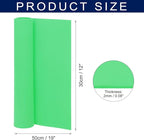 MECCANIXITY Foam Sheets Crafts 19x12 Inch 2mm EVA Craft Foam Paper Foam Sheets for Crafts Projects DIY Cosplay Modeling, Green