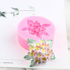 Lilac Fondant Silicone Mold Flower Chocolate Cake Candy Baking Mold Candle Soap Plaster Ploymer Clay Mould