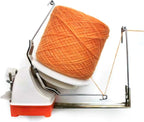 Yarn Ball Winder 18oz Large Swift Yarn Fiber Wool String Ball Winder, Tabletop Clamp Up to 1.2'', Hand Operated Center Pull Yarn Ball Winder