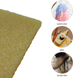 6PCS Rubber Cement Eraser - Glue Runner & Residue Pick-Up Eraser for Removing Adhesive & Residues from Paper, Plastic & More