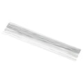 PATIKIL 20 Gauge 16" Floral Stem Wire, 100 Pcs Paper Wrapped Iron Artificial Flower Stem Accessories for DIY Bouquet Stem and Craft Decoration, White