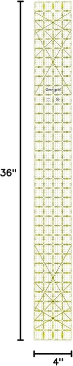 Dritz Omnigrid Ruler, Clear