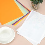 PATIKIL 30 Sheets Vellum Paper 8.5x11inches, Printable Translucent Paper 100GSM Colored for Invitations Laser Inkjet Printing Card Making Crafting Wedding Tracing, Orange